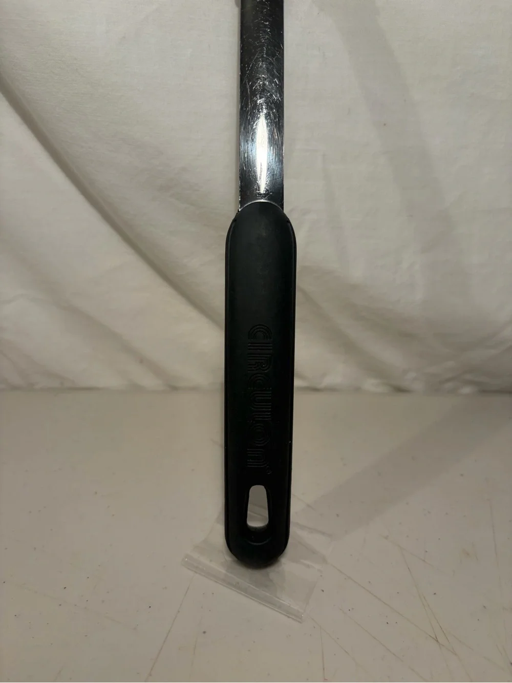 Circulon Black Kitchen Serving Spoon - Sleek Stainless Accent